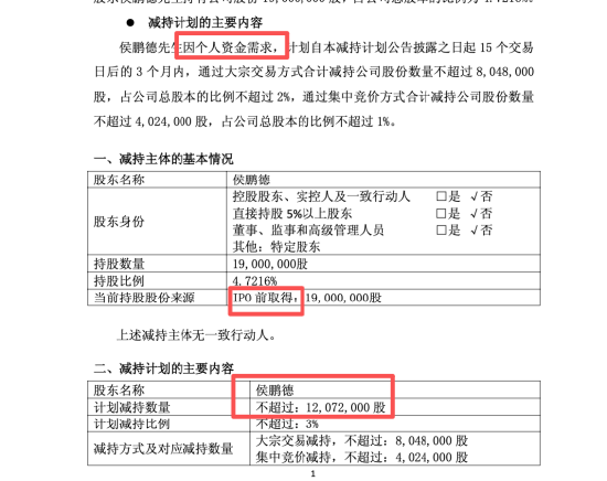 八年未减持终结,好太太侯鹏德套现2.74亿,总经理周亮、董秘李翔等多位高管减持 | 长三角资本局